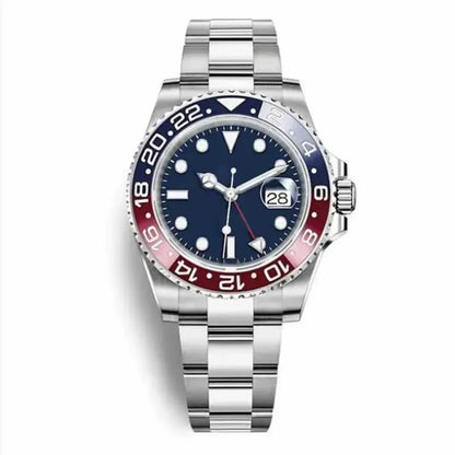 Sapphire Glass Luxury Men's Watch – Automatic Mechanical Designer Sports Watch with Stainless Steel Body & Water-Resistance