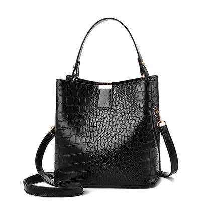 Women's Bucket Handbag - Single-Shoulder Crossbody Bag Evelyn