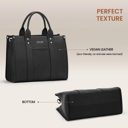 LOVEVOOK Women’s Fashion PU Leather Handbags – Satchel, Shoulder Bag, Crossbody, Top Handle Tote – Stylish Purse for Everyday Use Tricia
