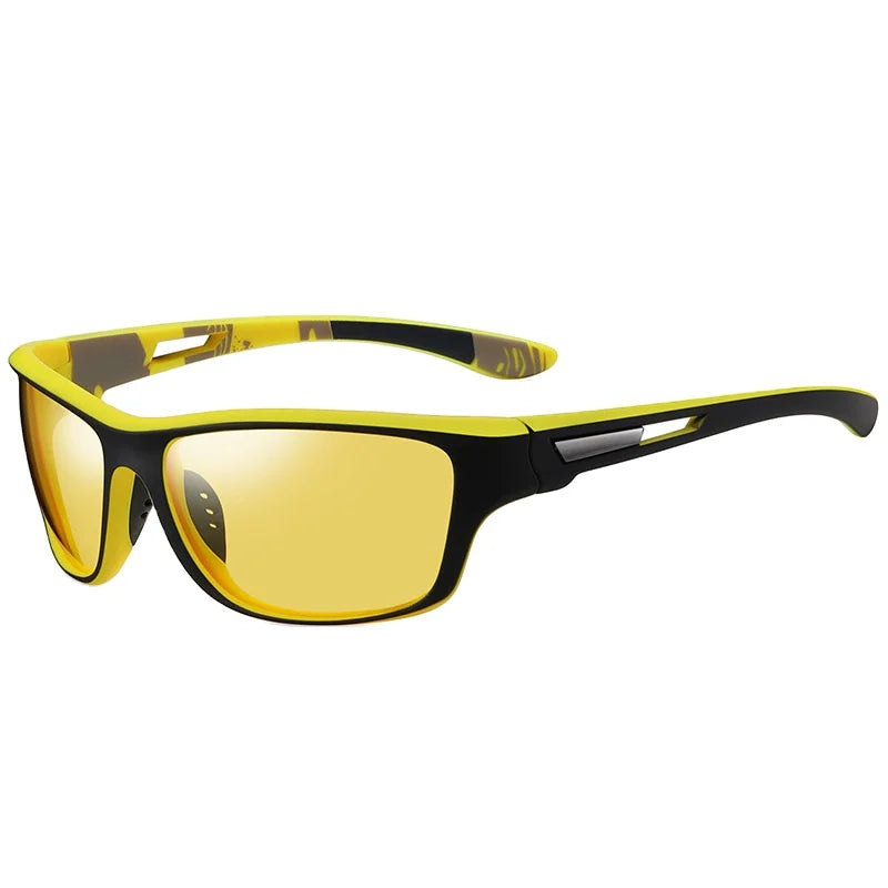 Luxury Polarized Sports Sunglasses for Men | Classic Driving, Fishing, and Travel Shades Blake