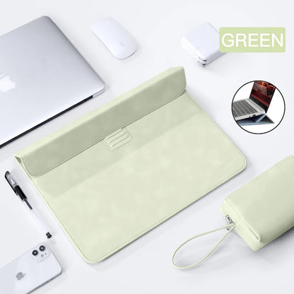 Laptop Sleeve Bag – Waterproof Case for MacBook M1 Air/Pro, Huawei, ASUS, Dell 13-Inch Notebook with Stand