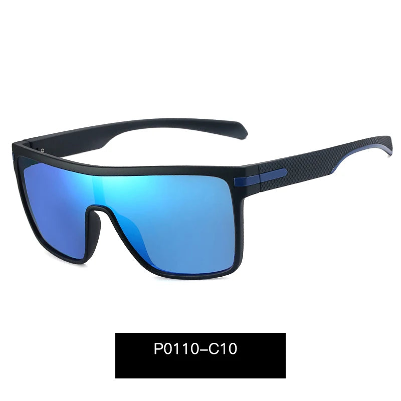 Men’s Large Frame Polarized Sport Sunglasses – UV Protection Shades for Outdoor Activities