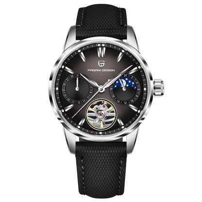 PAGANI DESIGN YS021 Men’s Automatic Mechanical Watch | 41mm Stainless Steel Luxury Wristwatch, 100M Waterproof