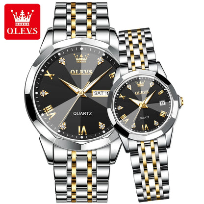 OLEVS 9931 Luxury Watches for Men and Women | Fashion Sport Quartz Couple Watch - Top Brand