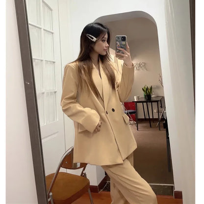 Women's Versatile V-Neck Suit Jacket - Chic Casual Commuter Blazer for All Seasons Martha