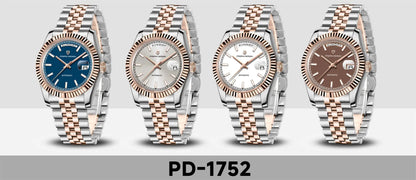 PAGANI DESIGN PD-1752 Rose Gold DD36 Men’s Mechanical Watch | 2025 Luxury Automatic Watch | Sapphire Glass | High‑End Wristwatch for Men