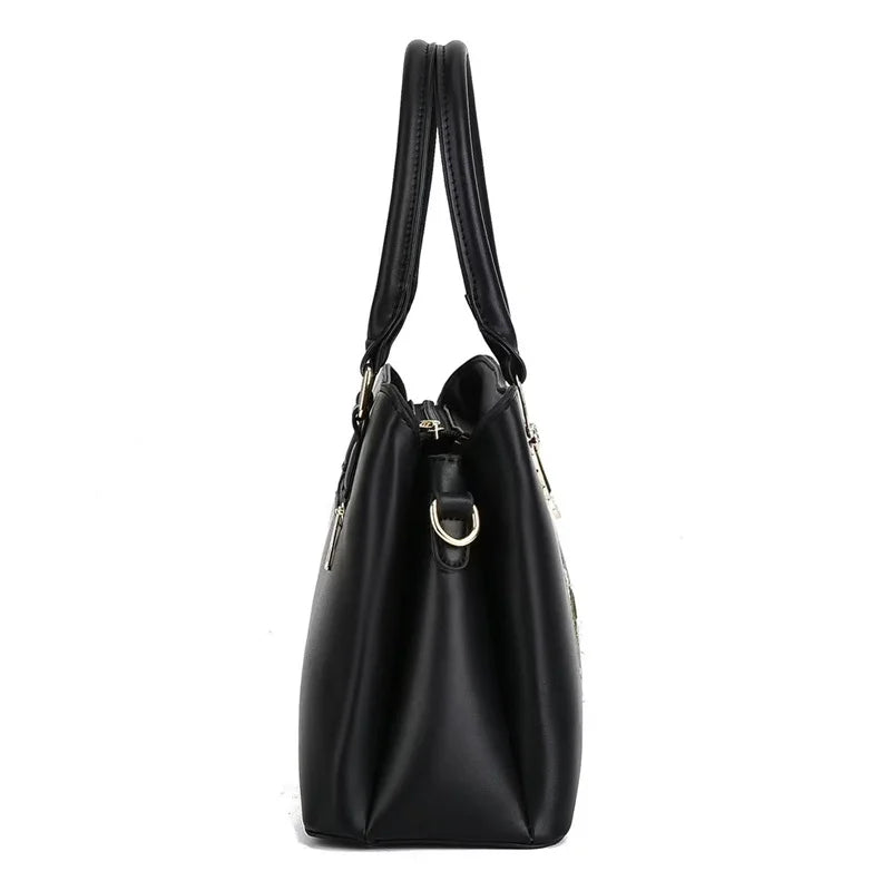 Tote Handbags for Women – Branded Shoulder Bags with Chain Straps, Polyester Lining, and Stylish Closure Design Naomi