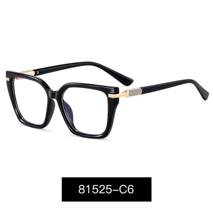 Women’s Square TR90 Optical Glasses – Fashionable Anti-Blue Light Eyewear Keira