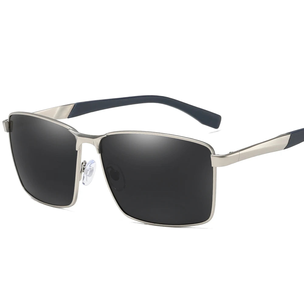 Men's Polarized Metal Sunglasses - UV400 TR90 Driving & Fishing Glasses Andy
