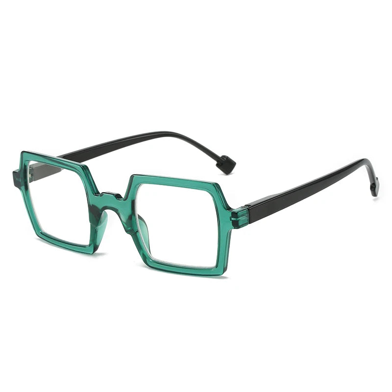 Unisex Full-Rim Square Blue Light Blocking Glasses | Stylish Eyewear for Men & Women Sidney