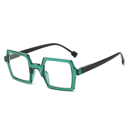Unisex Full-Rim Square Blue Light Blocking Glasses | Stylish Eyewear for Men & Women Sidney