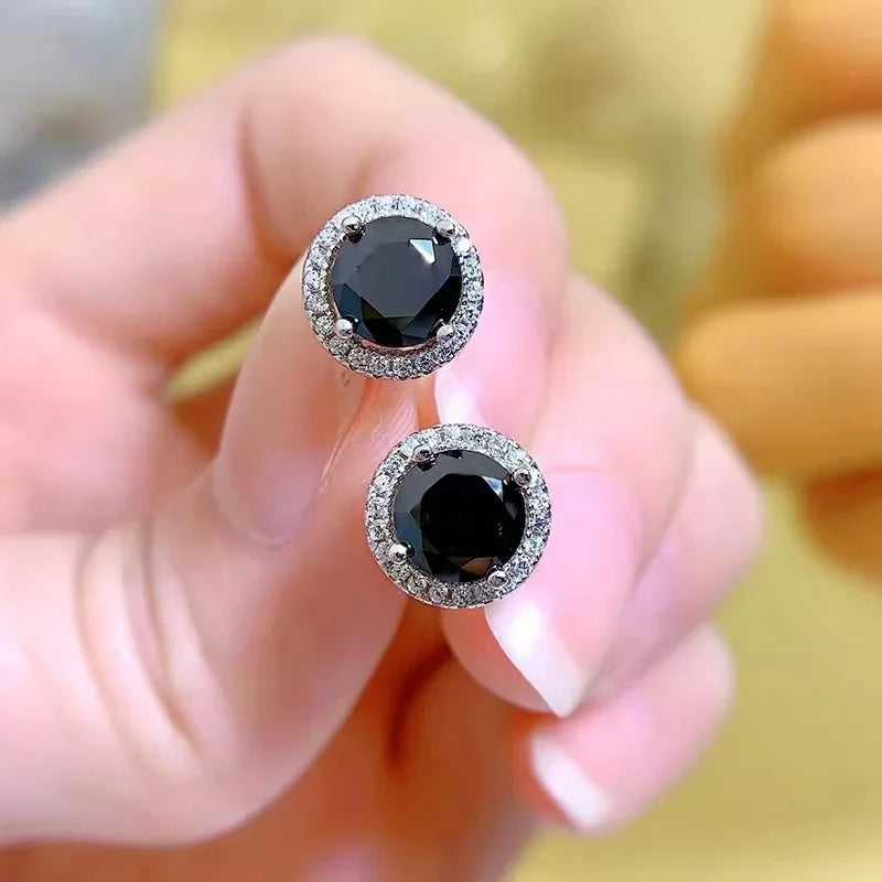 0.5-1 Carat Moissanite Earrings for Women – 925 Sterling Silver, Elegant & Trendy Design Eden