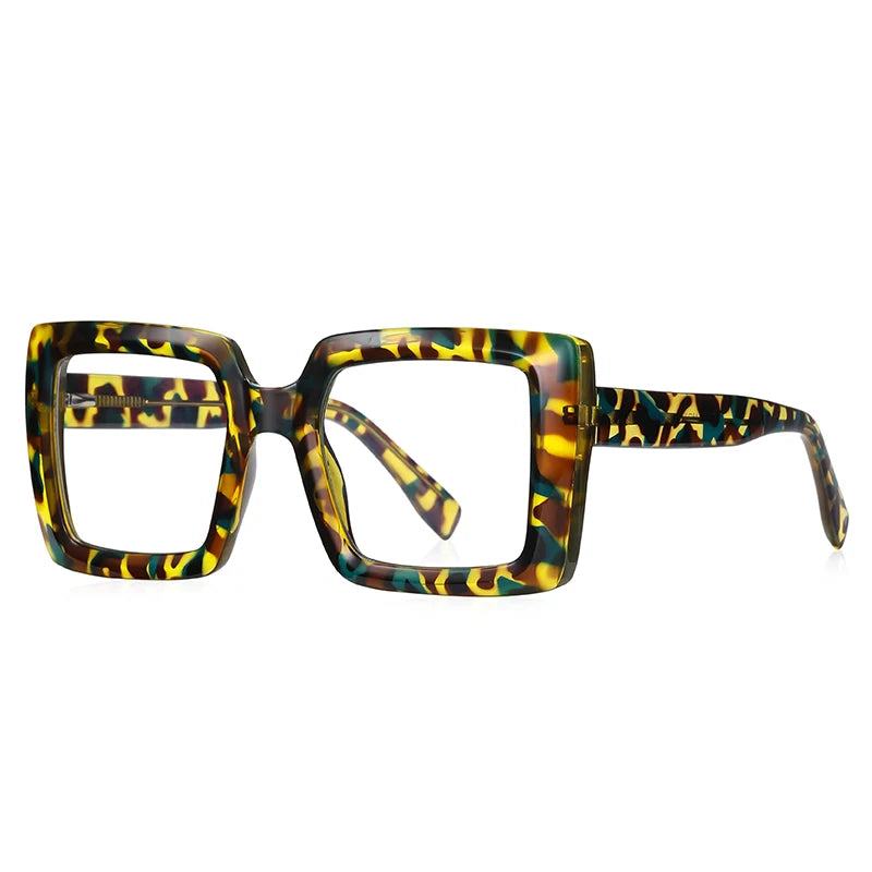 Stylish Women’s Oversized Square Blue Light Blocking Glasses Maui