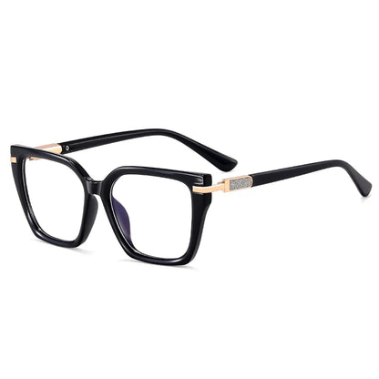 Women’s Square TR90 Optical Glasses – Fashionable Anti-Blue Light Eyewear Keira