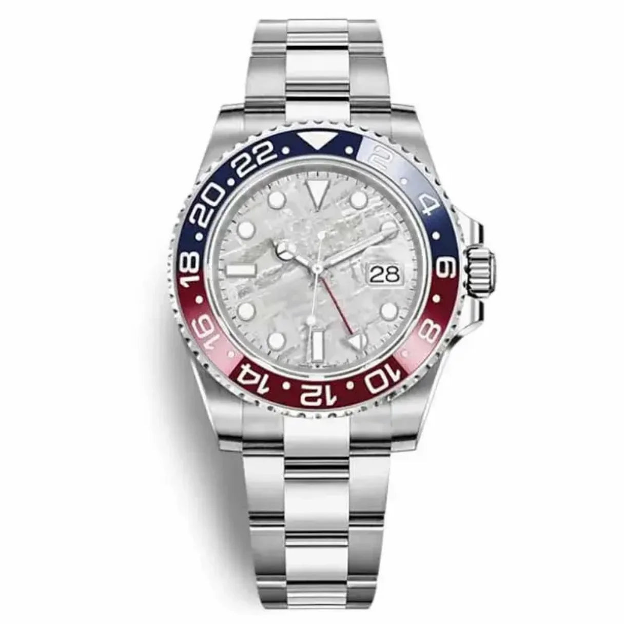 Sapphire Glass Luxury Men's Watch – Automatic Mechanical Designer Sports Watch with Stainless Steel Body & Water-Resistance