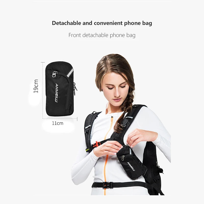Multi-Functional 18L Outdoor Bicycle Backpack – Travel Backpack for Men & Women, Customizable Sports Bag for Hiking, Walking, and Cycling Henri