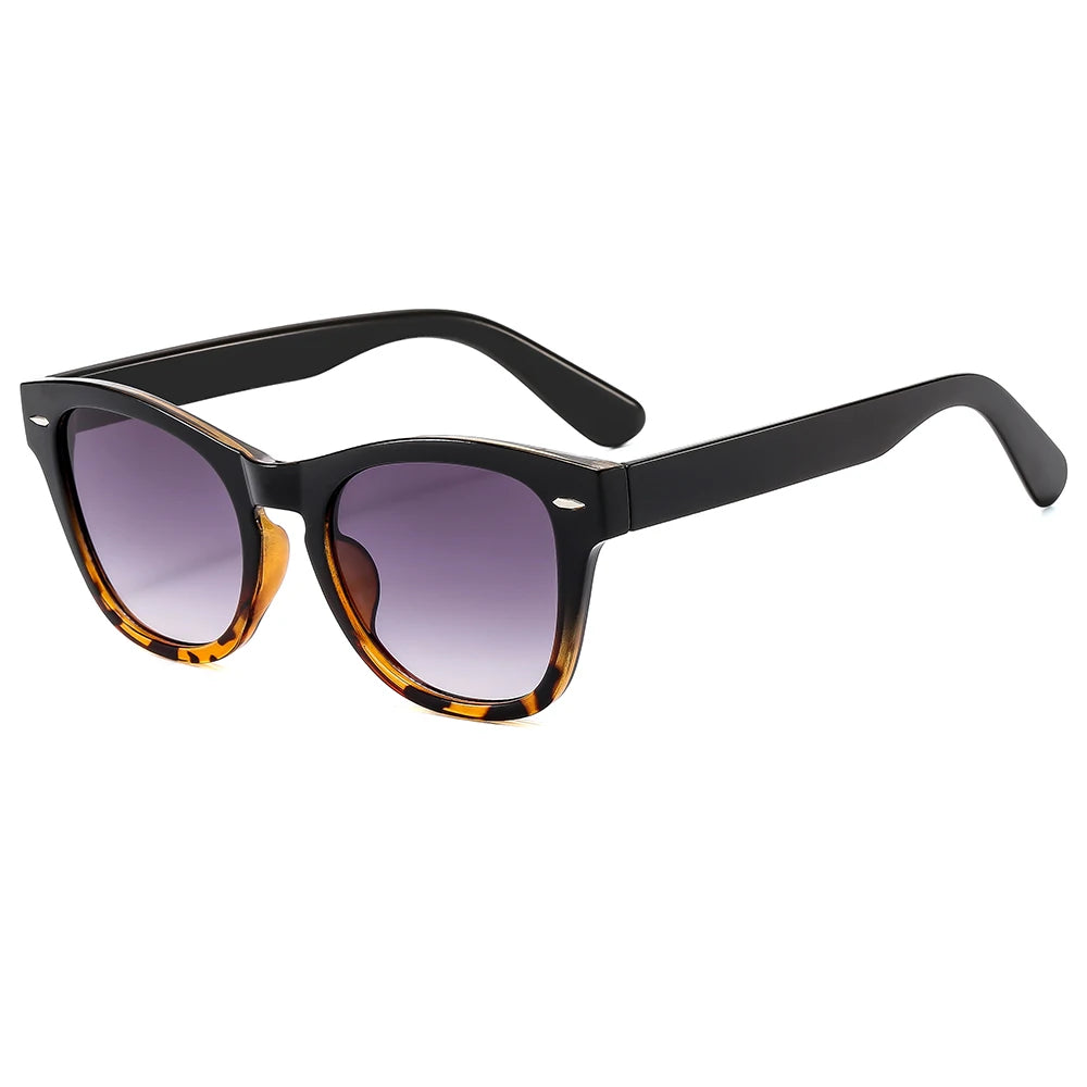 Squared Frame Ultra-violet proof Unisex Men Women Korean Style Driving UV400 Sunglasses