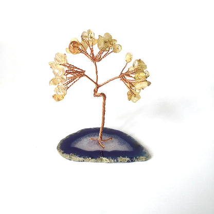 Crystal Money Tree – Natural Amethyst Tree with Healing Stones for Positive Energy, Feng Shui, and Home Decor