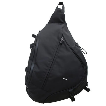 Japanese Style Tactical Techwear Waterproof Sling Bag – Multifunctional Crossbody Motorcycle Shoulder Backpack Orson