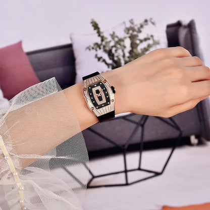 PAGANI DESIGN PD-YS013 – 2023 Luxury Women's Quartz Watch with Diamond Accents, Elegant Fashion Ladies Wristwatch for Gifting