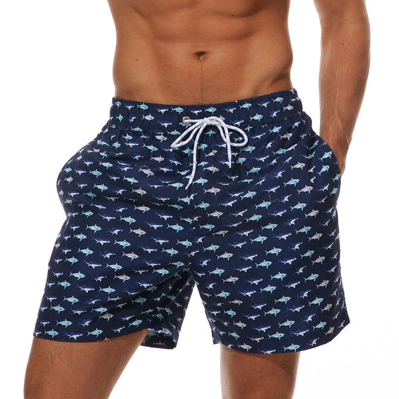 Men Beach Shorts Breathable Quick Dry