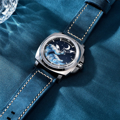 PAGANI DESIGN YS014 Men’s Luxury Automatic Watch – Japan NH35 Mechanical Movement, Sapphire Crystal, 10ATM Waterproof, Luminous Sports Wristwatch