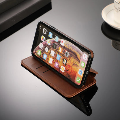 Retro PU Leather Flip Wallet Phone Case | Multi-Card Holder Magnetic Cover for iPhone 11, 12, XS, SE, 7, 8