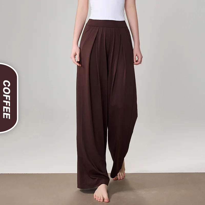 Women Sweatpants Fitness Gym Yoga Loose Jogging Training Trousers High Waist Pants