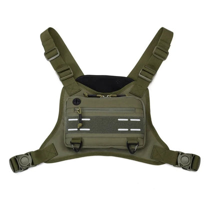Tactical Chest Rig Pouch – Lightweight, Breathable Vest Bag for Outdoor Cycling & Climbing Achilles