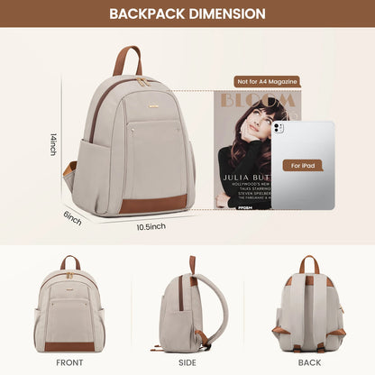 Backpack for Women & Teens - Lightweight, Stylish School and Daypack for Girls