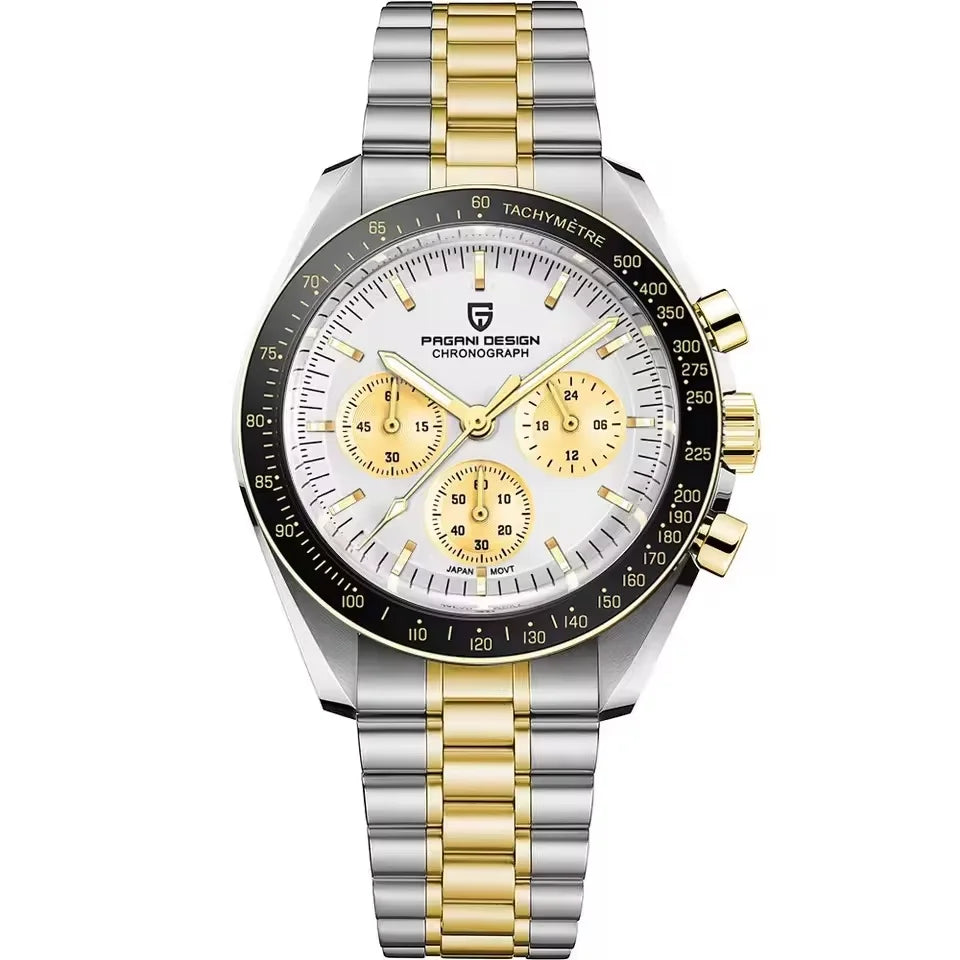 PAGANI DESIGN PD-1701 Men's Chronograph Watch - Multifunction Quartz Sport & Diving Casual Reloj Cuarzo