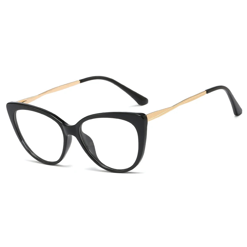 Women’s Metal Spring Hinge Glasses – TR90 Frames with Blue Light Filter | Stylish & Comfortable Designer Eyewear Farah