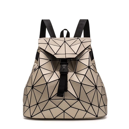 Women Backpack School Bag Teenage Girls Geometric Backpack Travel Camping Waterproof School Backpack Andrea