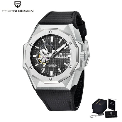 PAGANI DESIGN 
PD-YS010 Men's Mechanical Watch - Automatic, Stainless Steel, Sapphire Crystal, NH39A Movement, 100M Waterproof