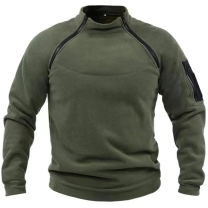 Men's Classic Winter Fleece Tops – Soft, Breathable Pajamas, Long Underwear, and Autumn Jumpers Benedict