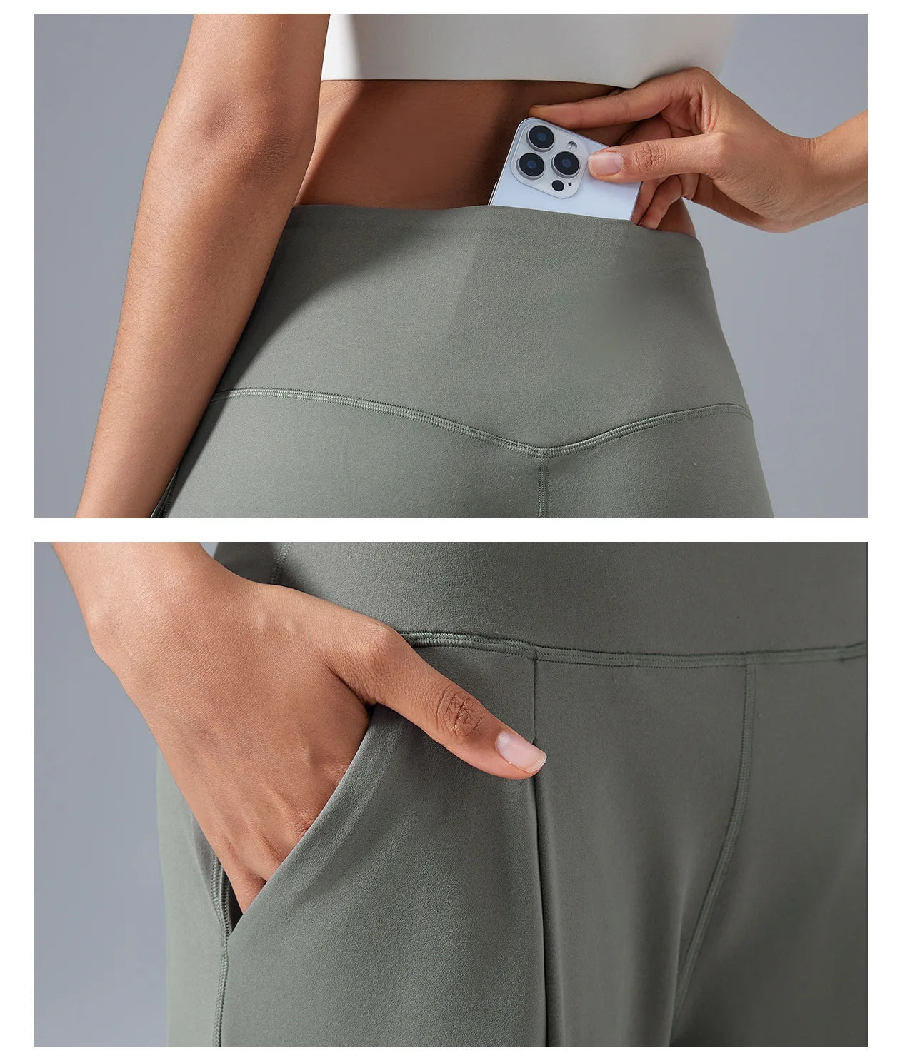 Women's Wide-Leg Yoga Pants - High-Waisted, Flowy Lounge Sweatpants with Pockets for Casual, Workout, and Pajama Wear Karylle