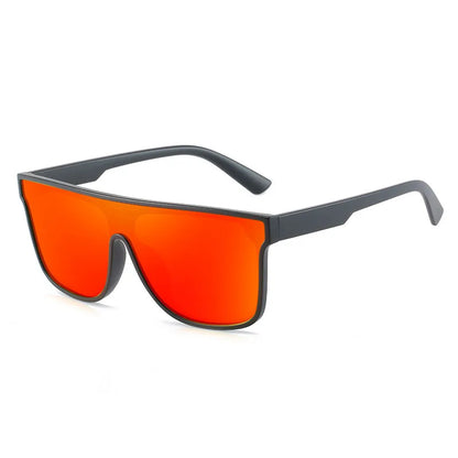 Polarized Large Frame Sunglasses - UV Resistant, High-Quality One-Piece Casual Shades Tatum