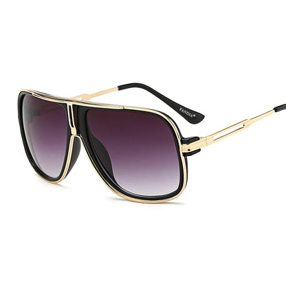Oversized Pilot Sunglasses for Women & Men - Stylish Driving Shades