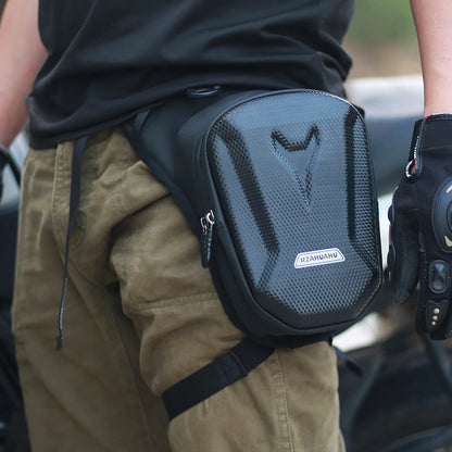 Waterproof Motorcycle Drop Leg Bag for Men & Women - Outdoor Riding, Cycling, Tactical Travel Waist Bag, Fanny Pack, Hip Belt, Bum Bag Lionel