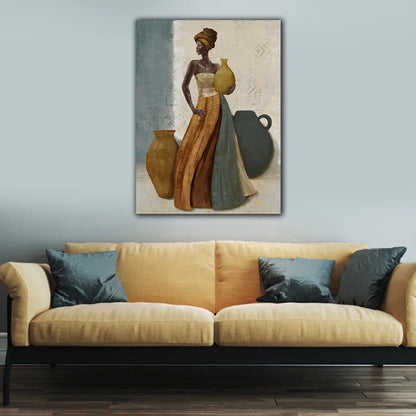 Classic Beauty Canvas Paintings – Custom Size Wall Art Prints