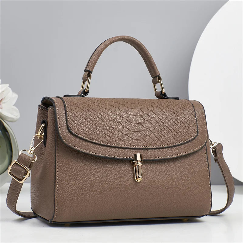 Stylish Ladies' PU Leather Handbag – Perfect for Office, Daily Use, and Shopping Crisdel