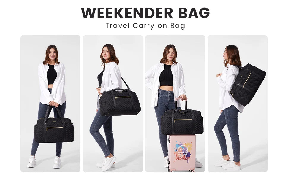 LOVEVOOK Waterproof Duffel Bag | Gym, Travel, and Weekender Bag for Men & Women