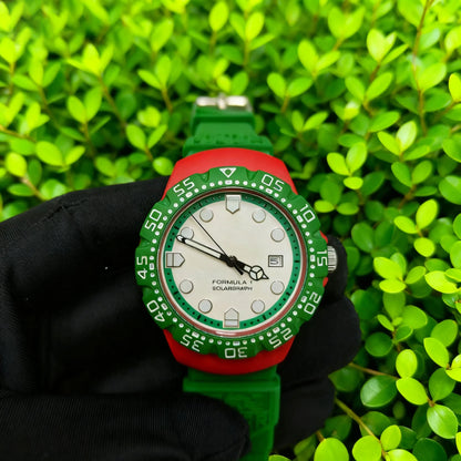 Men’s 38mm Titanium Diver Watch – Sapphire Crystal, Luminous Dial, Waterproof, 2813 Automatic Movement David