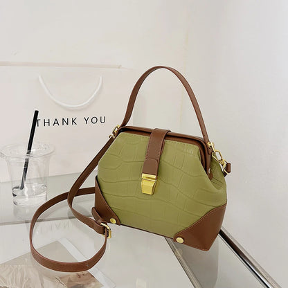 Women's Designer Handbags - Small Crossbody Lock Bags and Purses for Ladies Elena