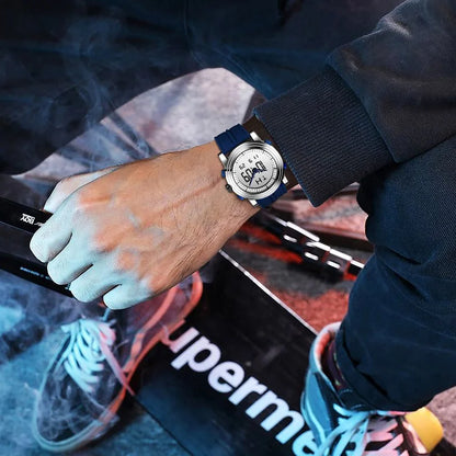 Waterproof Quartz Men’s Watch – Classic Multi‑Function Digital & Analog Wristwatch for Men, Durable Sport & Casual Timepiece Axel