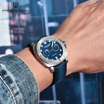 PAGANI DESIGN PD‑1767 Men’s Automatic Mechanical Watch | 200M Waterproof Stainless Steel Wristwatch