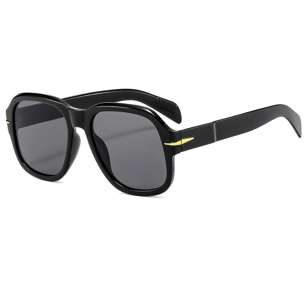 Oversized Lens Ultra-violet proof Unisex Men Women Korean Style Driving UV400 Europe and America Sunglasses