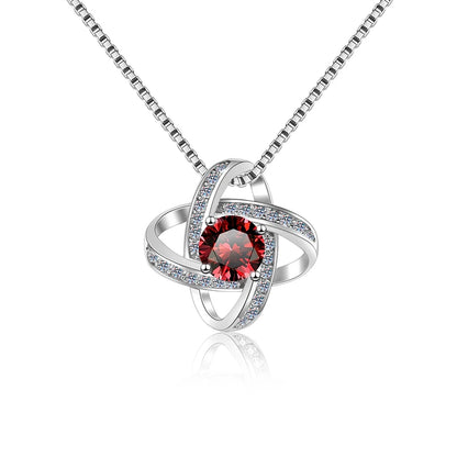 Fine Glamorous Jewelry: 1CT Round Cut VVS1 Blue Moissanite Pendant Necklace in S925 Sterling Silver – Perfect Women’s Gift