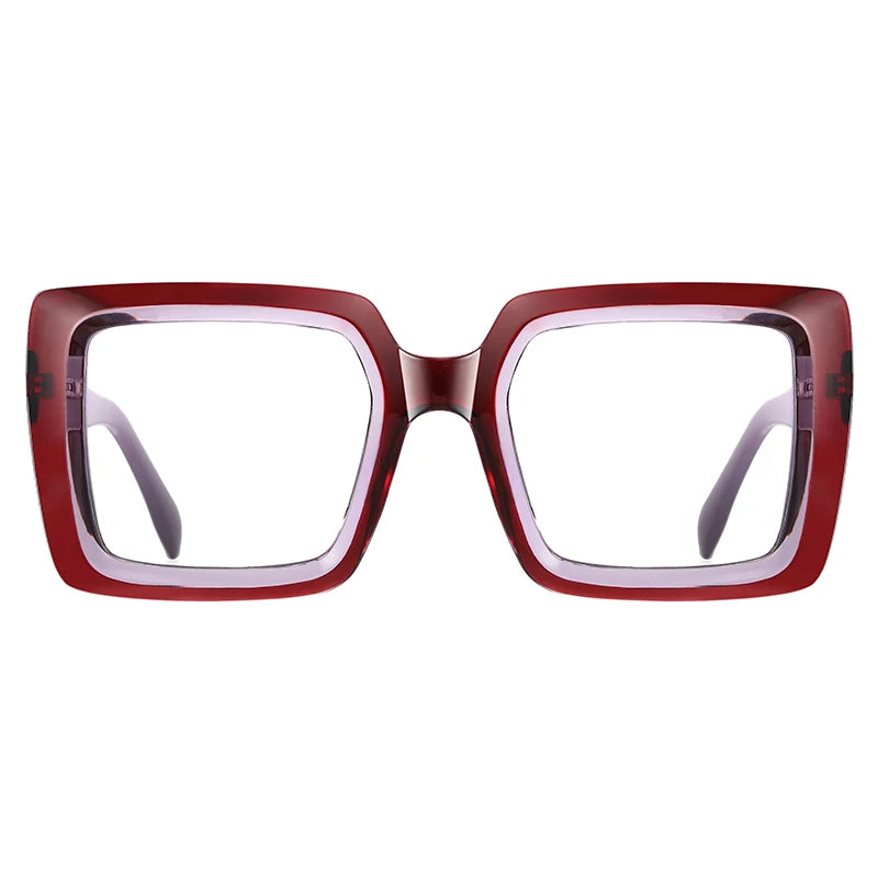 Stylish Women’s Oversized Square Blue Light Blocking Glasses Maui