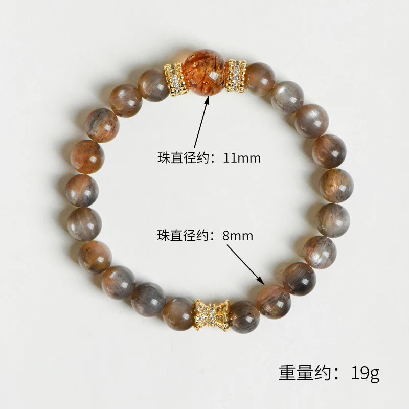 High-Quality Super Seven Chakra Beaded Bracelets – Black Gold Energy Stone Crystal Jewelry for Trendy Style